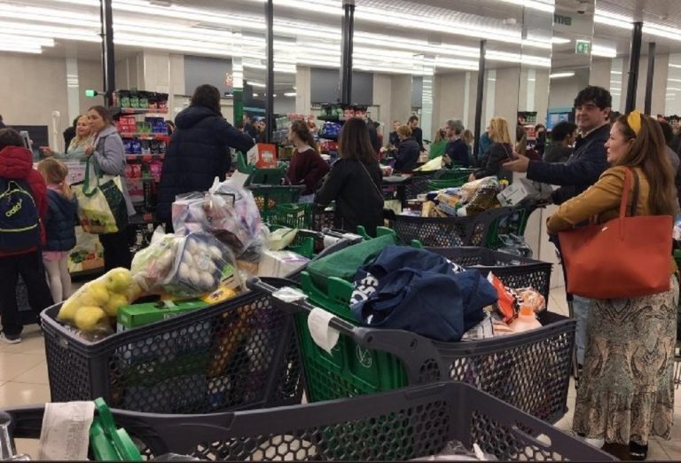 Coronavirus supermercados Madrid
