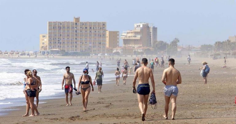 aforo permitido playas