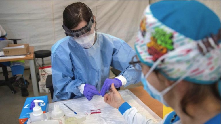 coronavirus, test sanitarios Madrid