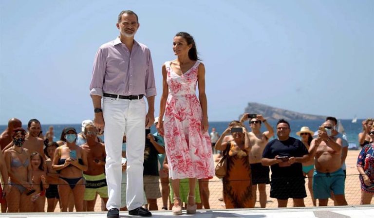 Los reyes visitan Benidorm