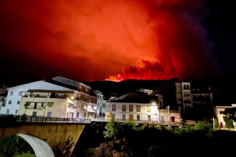 Incendio Valle del Jerte
