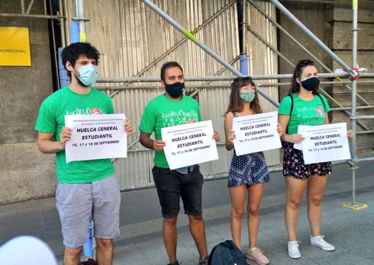 El Sindicato de Estudiantes anuncia huelga en septiembre.