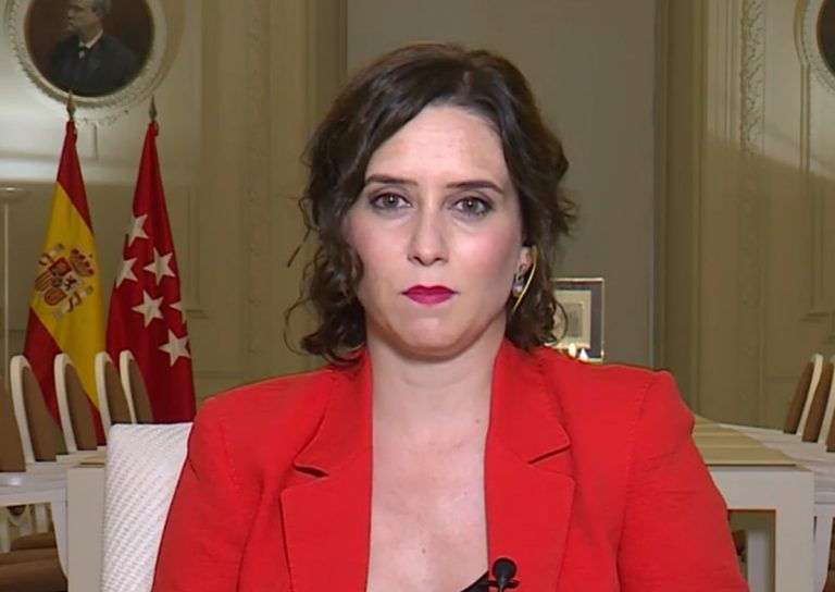 Ayuso reta a Sánchez a declarar el estado de alarma en su recurso presentado ante la audiencia nacional.
