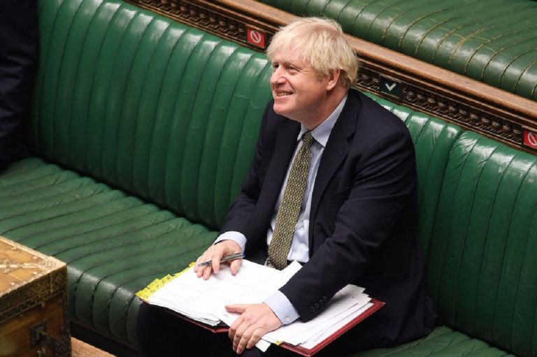 boris johnson parlamento
