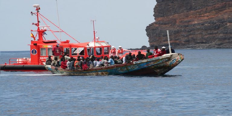 Canarias inmigrantes campamentos