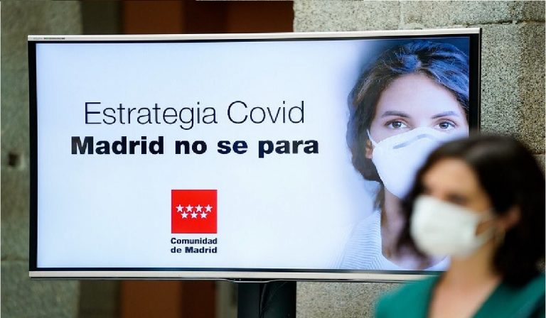 "cartilla Covid" Ayuso