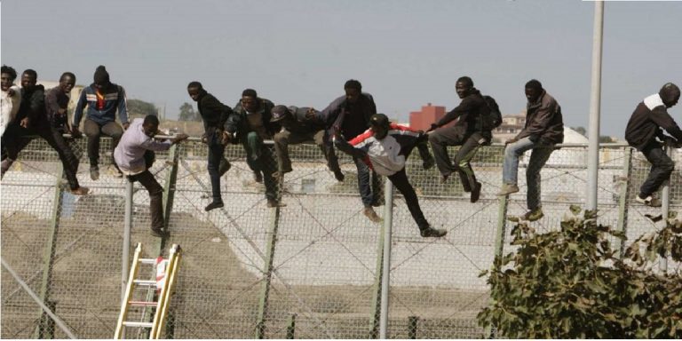 subsaharianos valla Melilla
