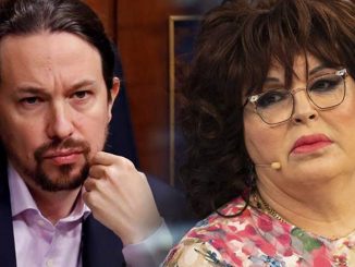 Pablo iglesias y Paca la Piraña