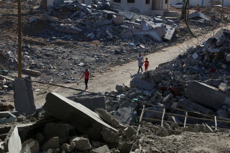 Bombardeo de Israel en Franja de Gaza