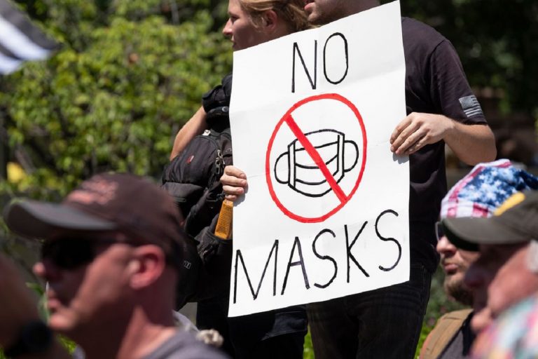 Uso de mascarilla EEUU