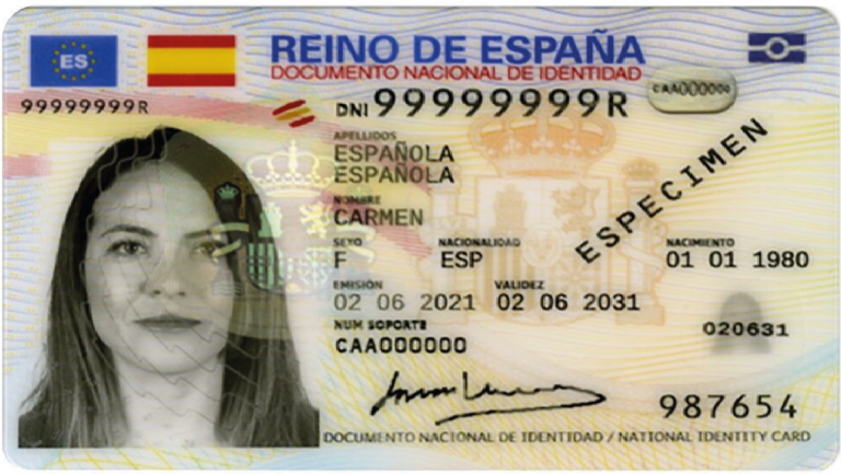 Nuevo DNI Fotografía