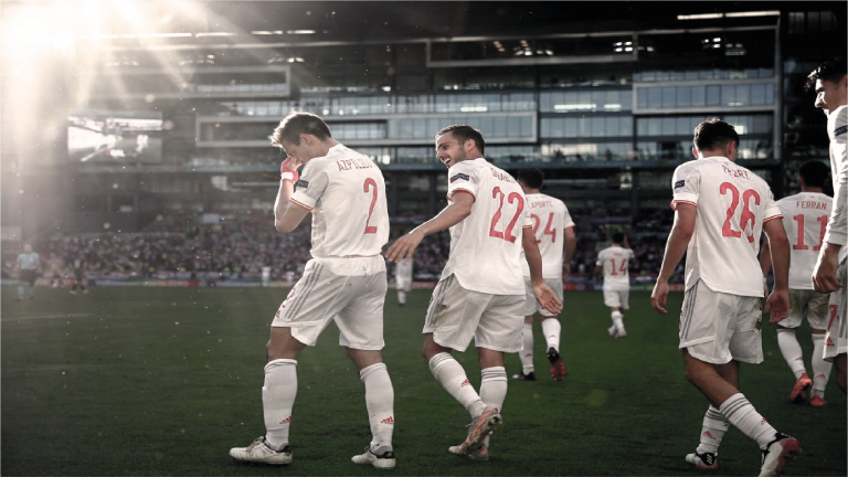 Ilumninada España ante Croacia