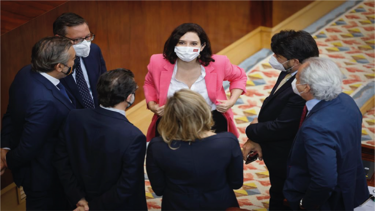 Isabel Díaz Ayuso y sus consejeros
