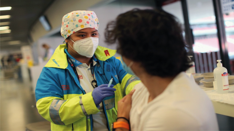 vacunación personas 30 años en Madrid