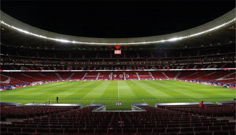 Estadios españoles aforo completo
