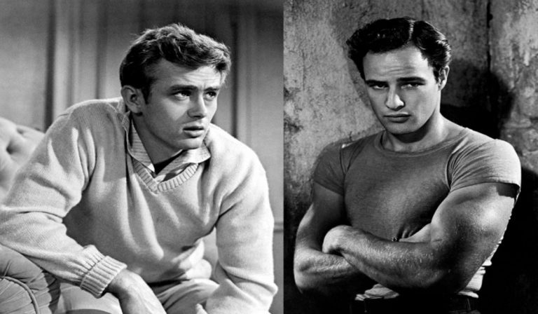 Marlon Brando y James Dean