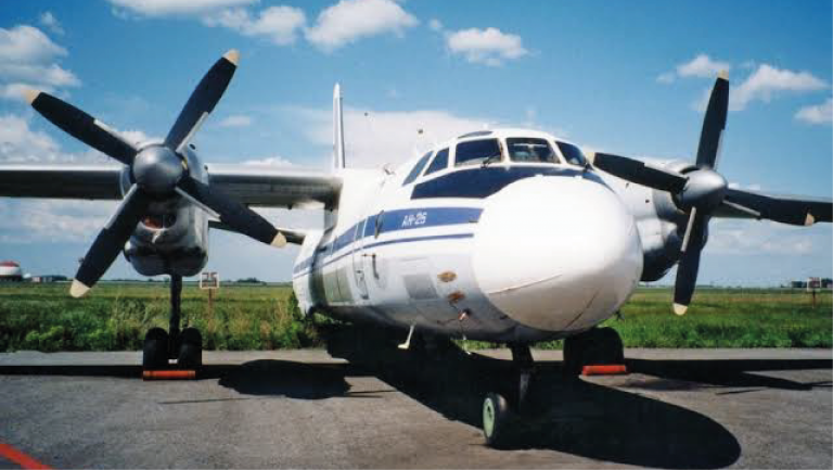 Desapareció avión ruso