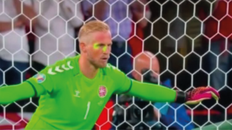 laser Kasper Schmeichel