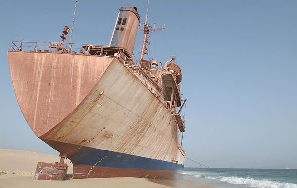 Pecio stranded