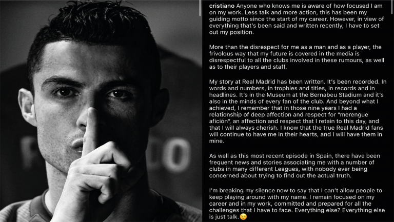 Declaraciones Cristiano Ronaldo