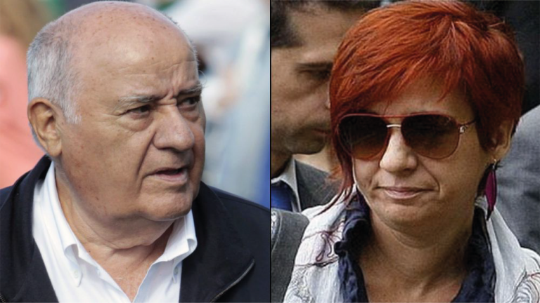 Amancio y Sandra Ortega