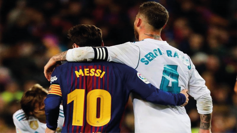 Lionel Messi y Sergio Ramos