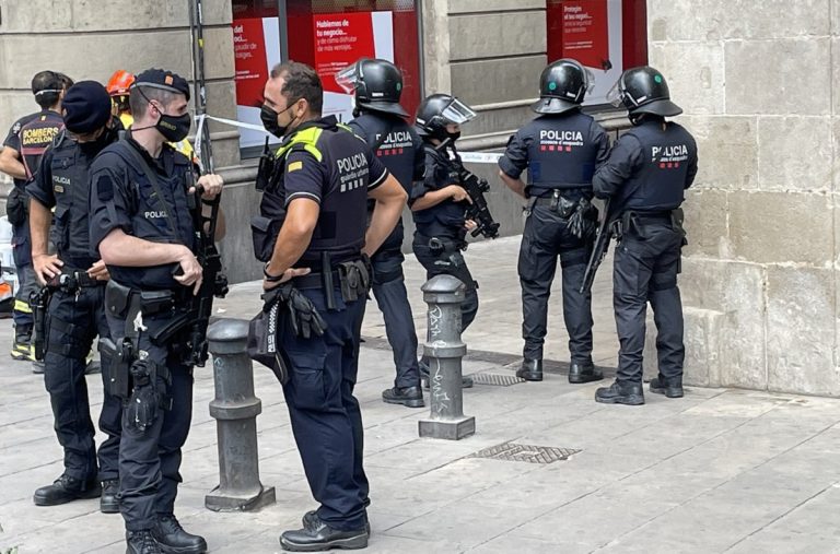 barcelona desahucio hombre