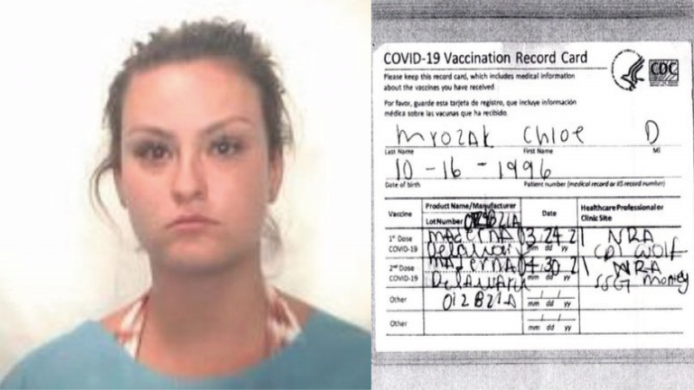 Fasificó Carnet de Vacunación Arrestada