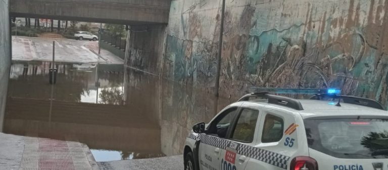 Dana en Madrid por tormenta