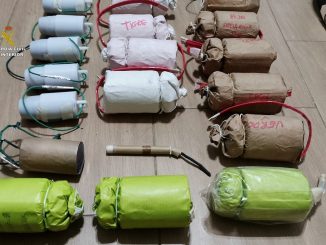 Taller clandestino explosivos