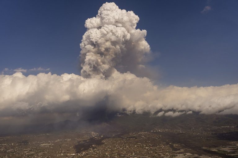 Volcán La Palma actividad