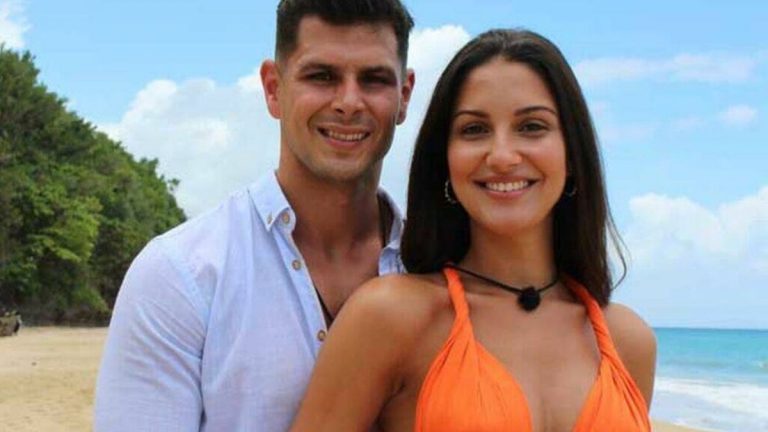 Alejandro y Tania nueva pareja en la 'Isla de las tentaciones 4'