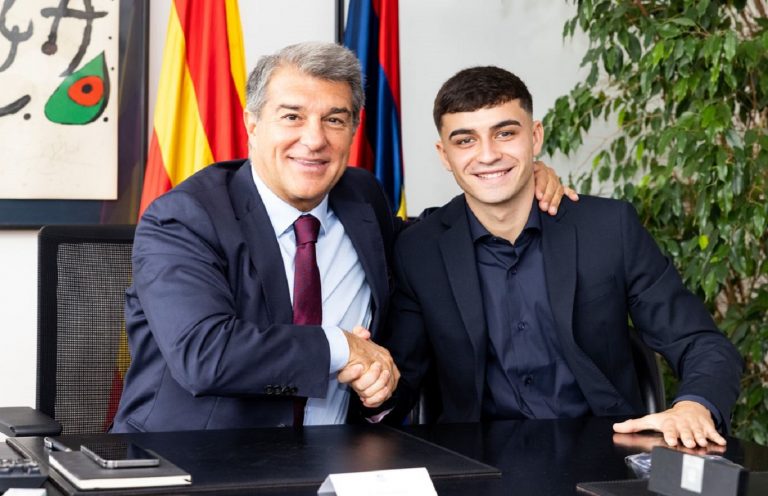 contrato Pedri Barcelona