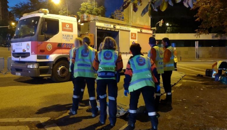 Madrid, Samur Villaverde, machete