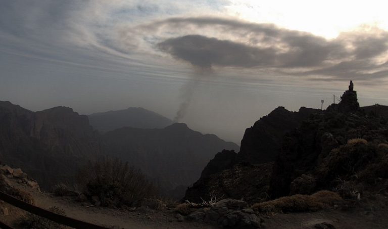 captan el vórtice de La Palma