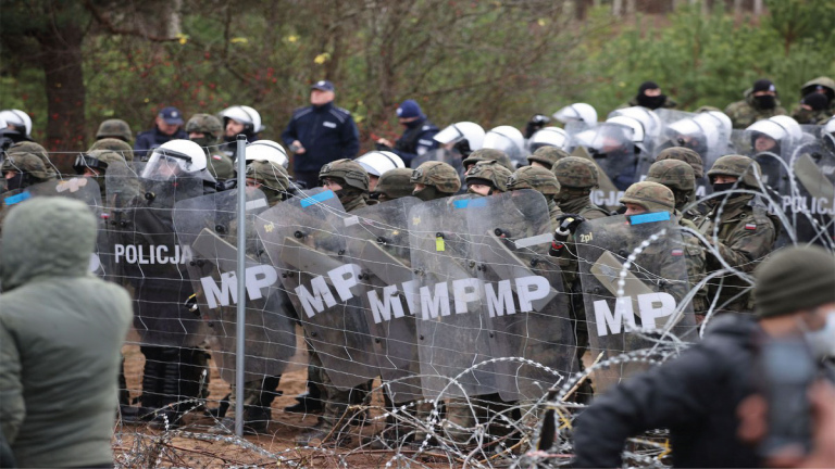 Bielorrusia y Polonia conflicto inmigrantes musulmanes