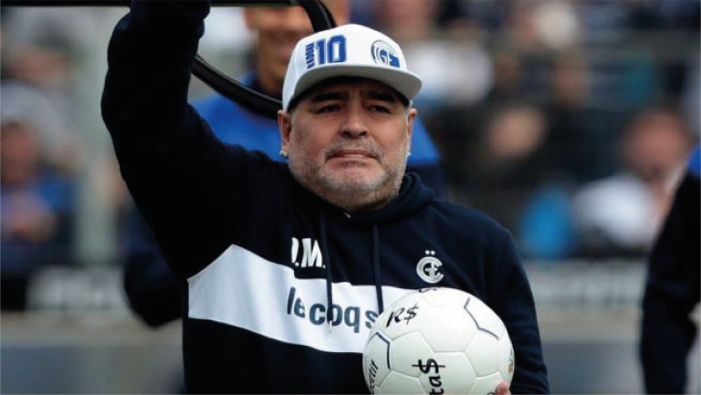 Sin corazón Maradona