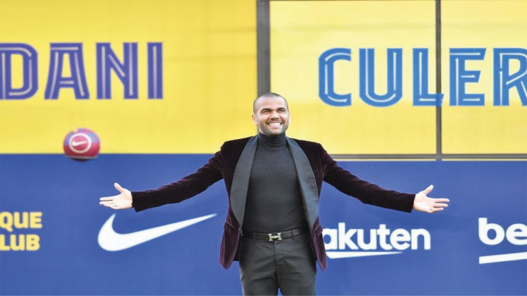 Dani Alves Presentación