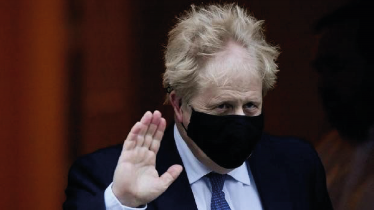 Mascarillas Boris Johnson