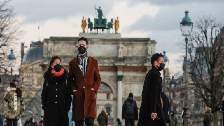 París mascarillas justicia