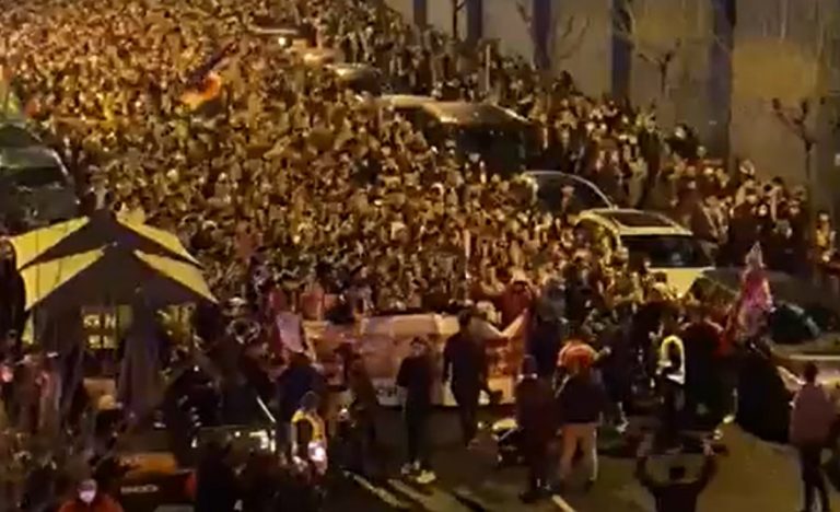 aglomeraciones Bilbao covid