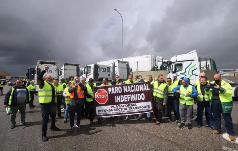 huelga transportistas