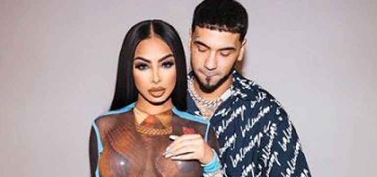'Yainil, la más viral' y Anuel. (Instagram @yailinlamasviralreal)