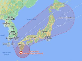 Japón tifón