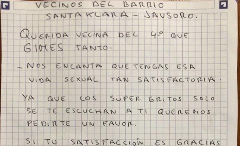 carta vecina viral sexo