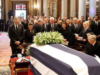 funeral constantino de grecia