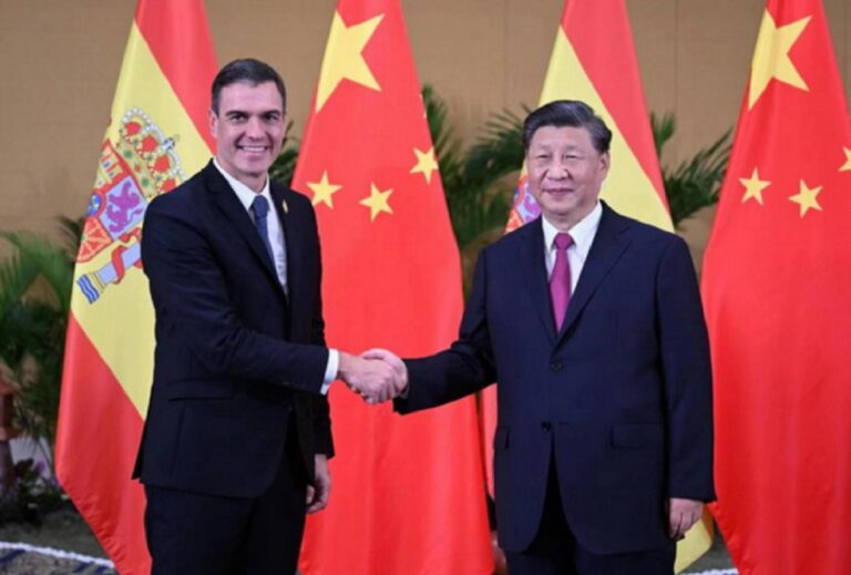 Pedro Sánchez China