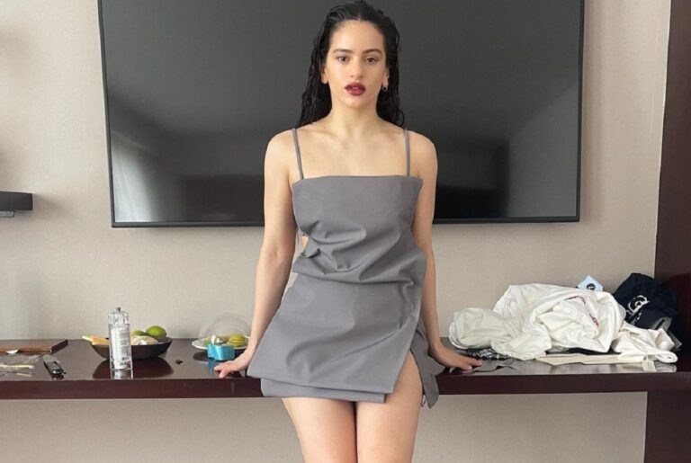 Rosalía embarazada