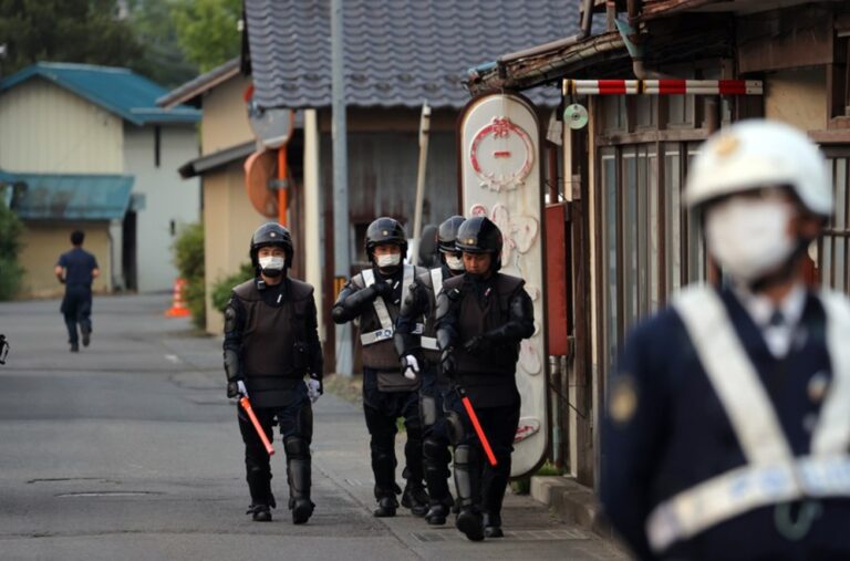 tiroteo Japón