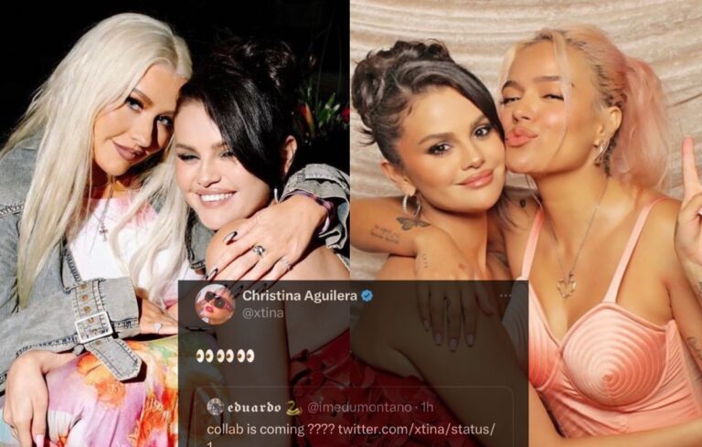 Karol G Christina Aguilera